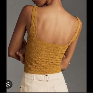 NWT Anthropologie Hannah Textured Tank Size L/XL